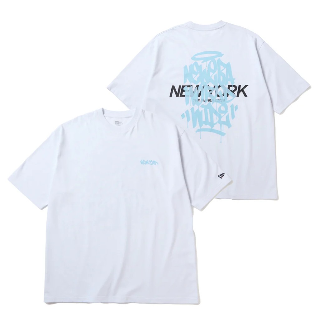 Rakuten - NEW ERA 半袖 オーバーサイズド コットン Tシャツ Tagging 14856664/14856666/14856667