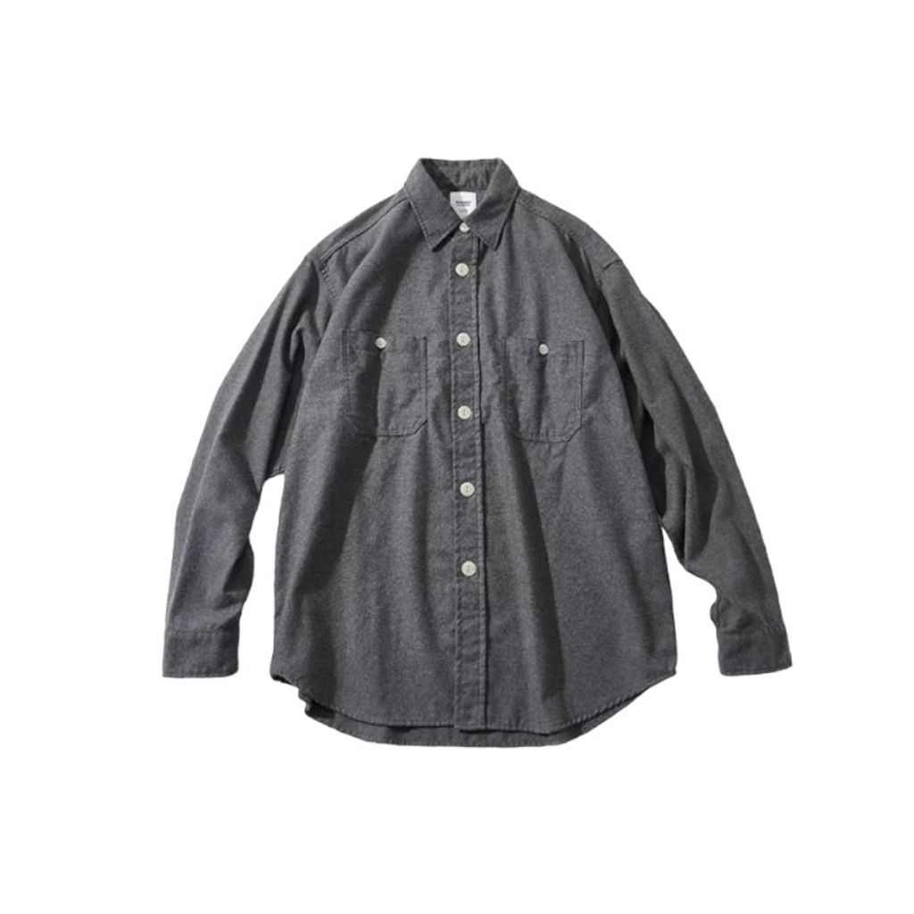 Rakuten - BAMBOO SHOOTS LONG SLEEVE FLANNEL SHIRT バンブーシュート 2103016 コットンシャツ