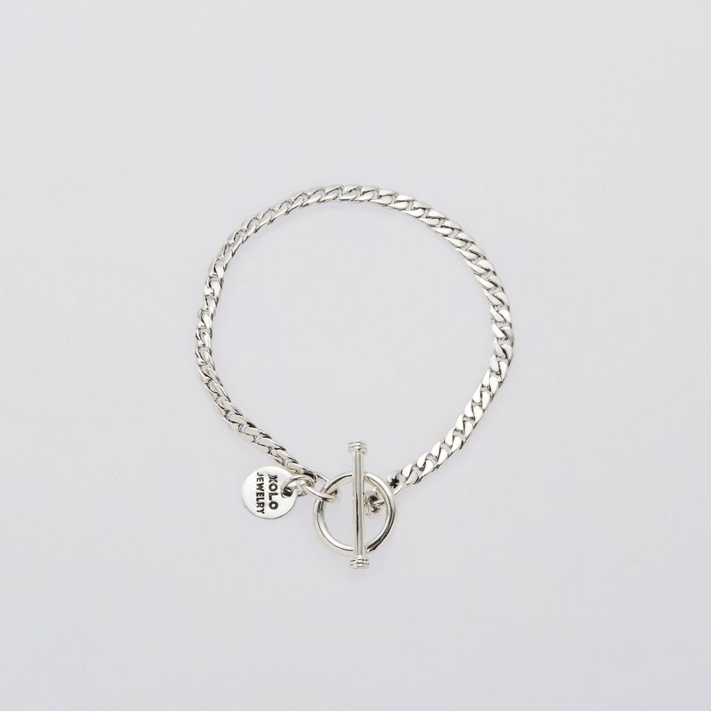 XOLO JEWELRY Basic Link Bracelet 4mm 17cm