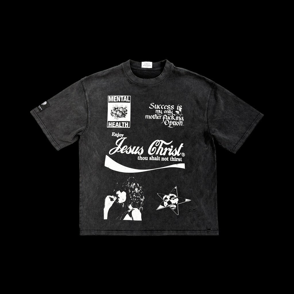Rakuten - TALKING ABOUT THE ABSTRACTION TRANSCRIPTION JESUS CHRIST TEE2