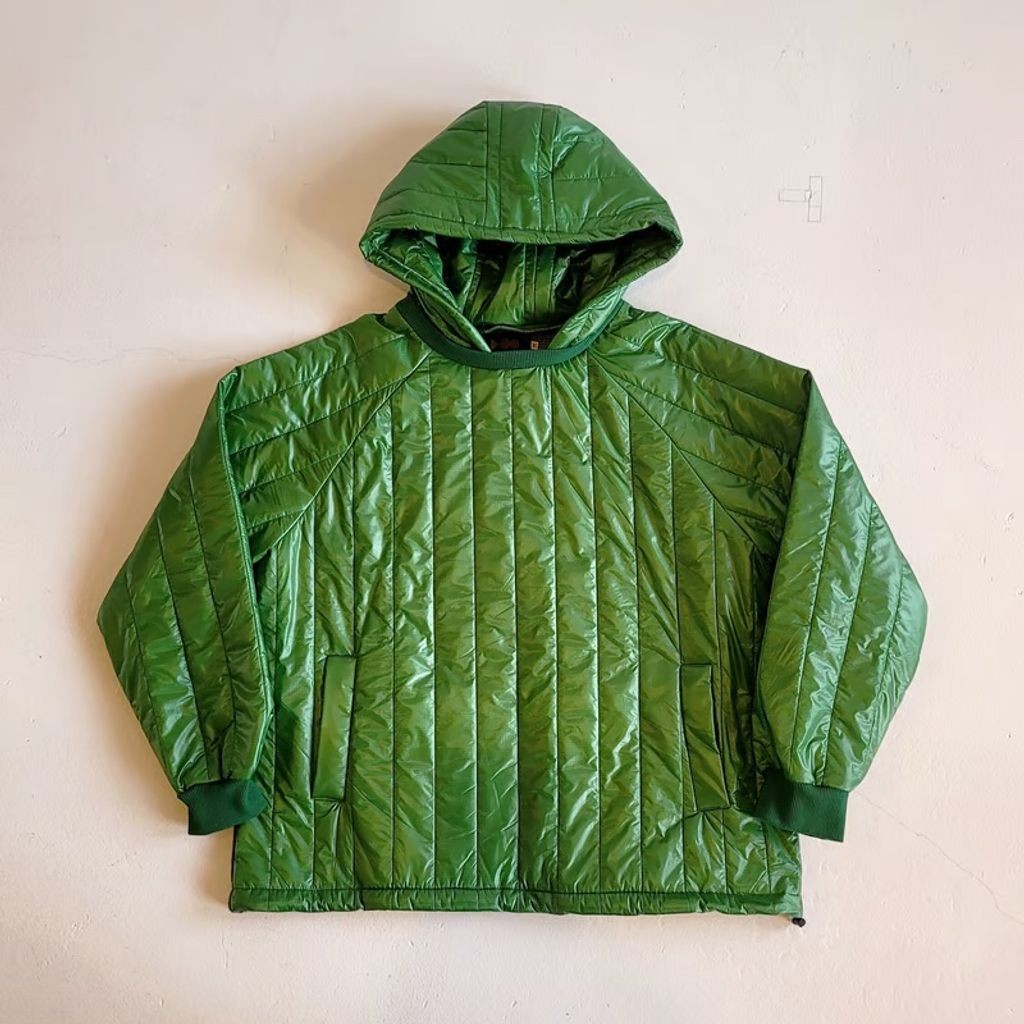 Rakuten - VOO Ost QUILT HOODY - GREEN