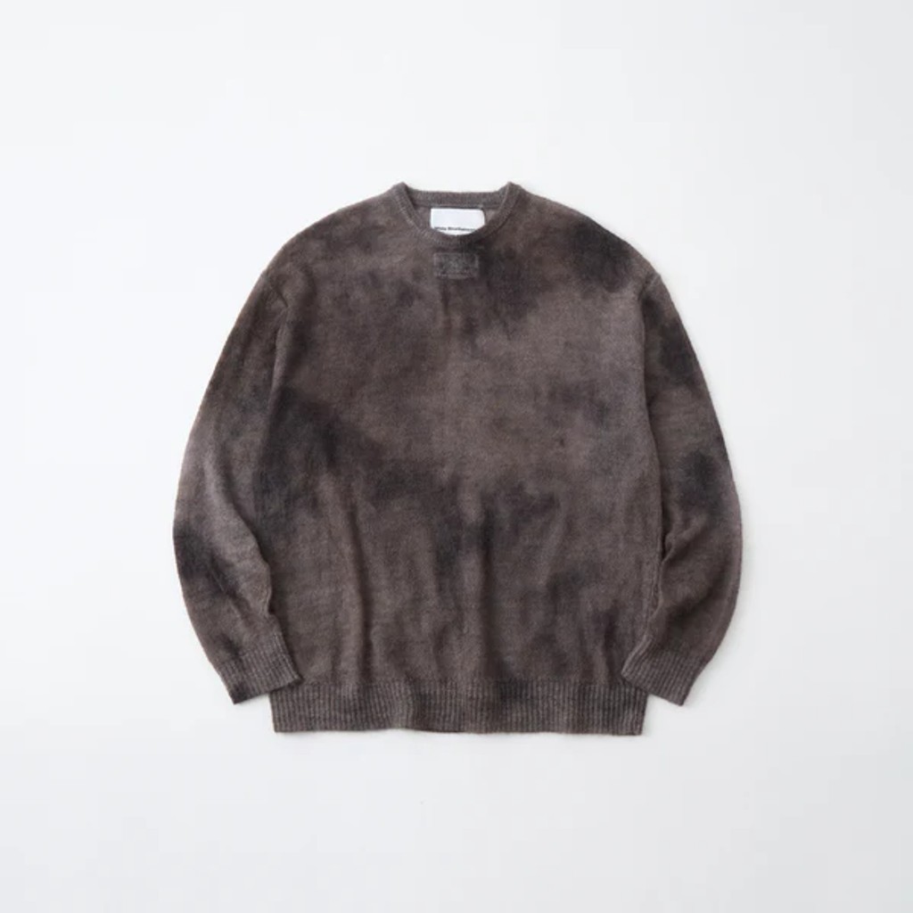 乐天商城 - White Mountaineering GARMENT DYE MOHAIR KNIT PULLOVER