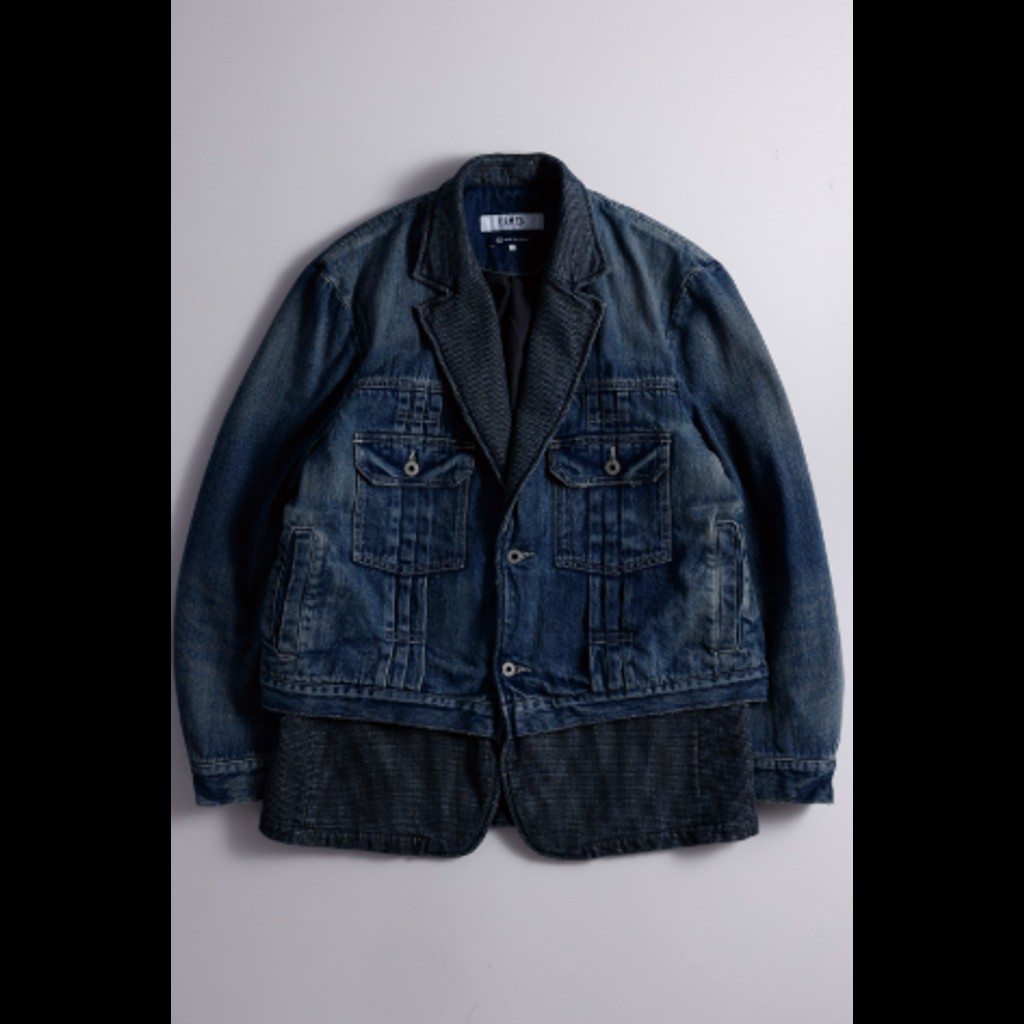 乐天商城 - 【予約商品】FDMTL FA26JK42U PLEATS LAPEL JACKET 3YR WASH