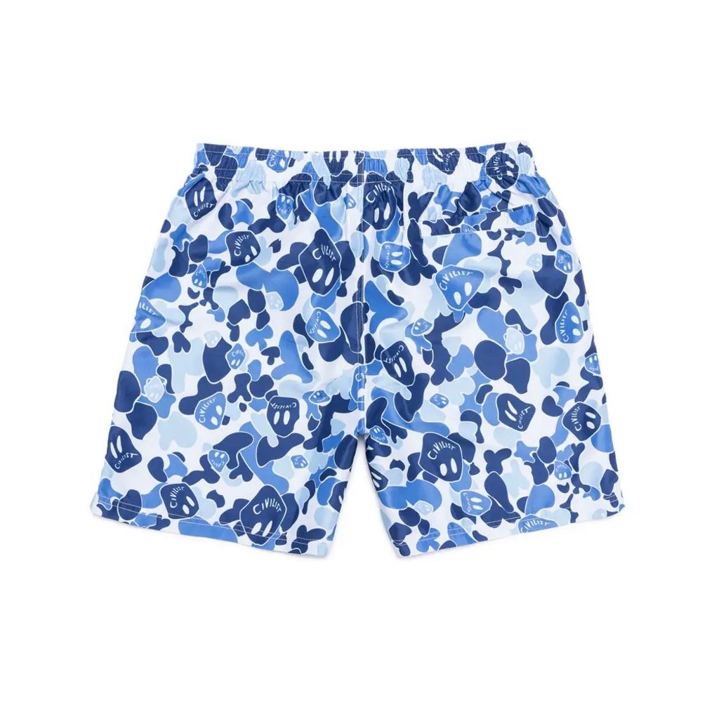 乐天商城 - Civilist Smiler Camo Shorts - Blue Camo