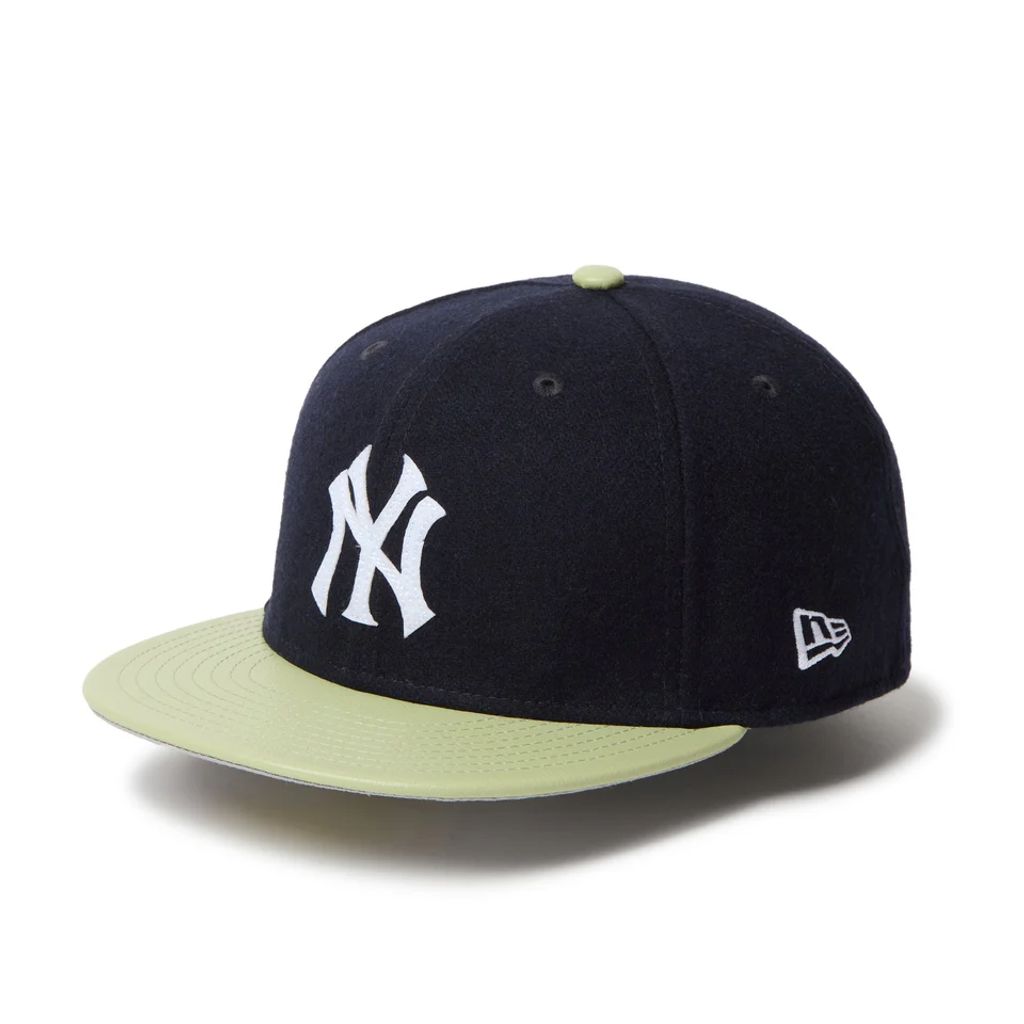 Rakuten - NEW ERA 59FIFTY Powered by GORO NAKATSUGAWA（MIN-NANO） ニューヨーク・ヤンキース メルトン ネイビー ライトグリーンバイザー