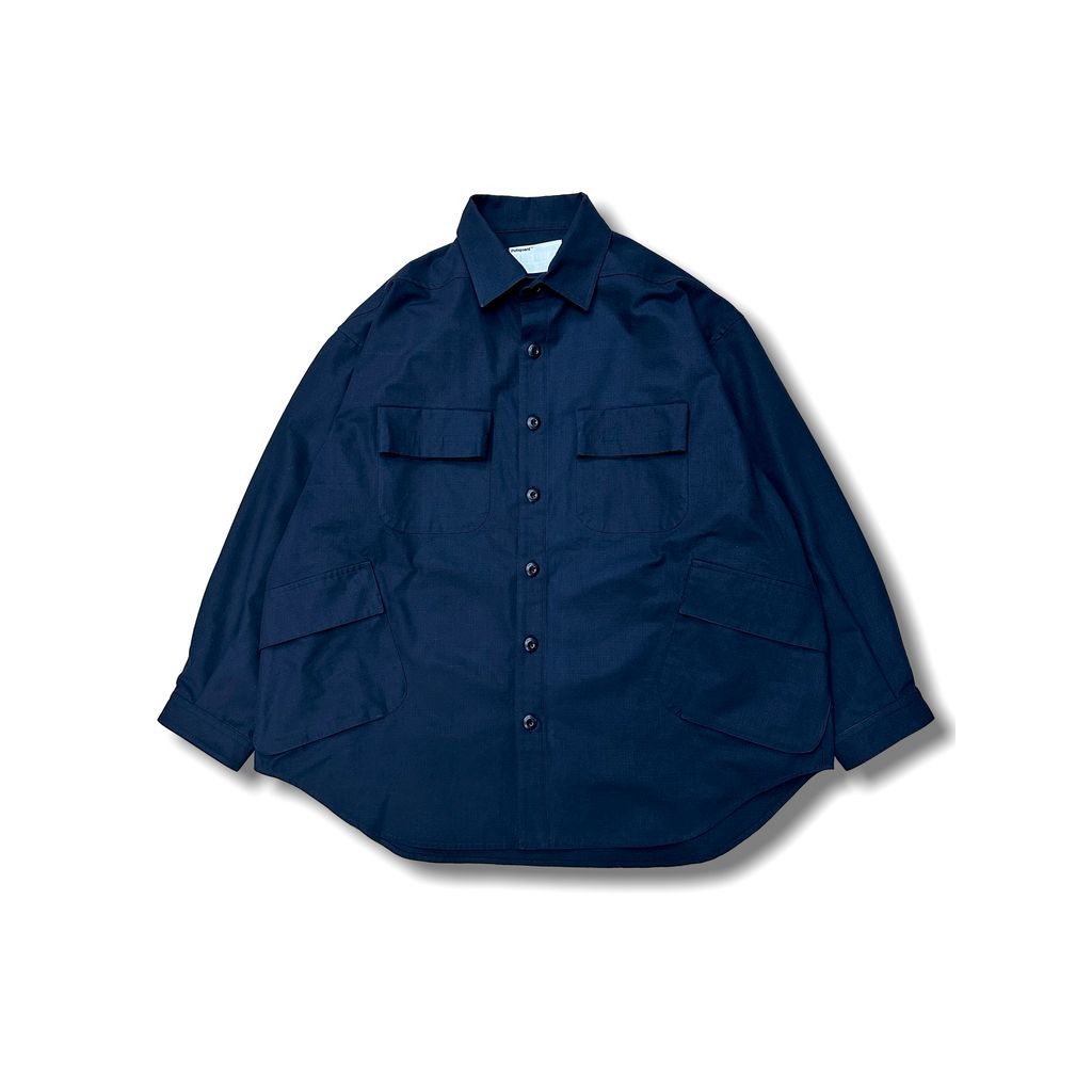 乐天商城 - POLIQUANT THE DEFORMED FATIGUE RIPSTOP SHIRT JACKET