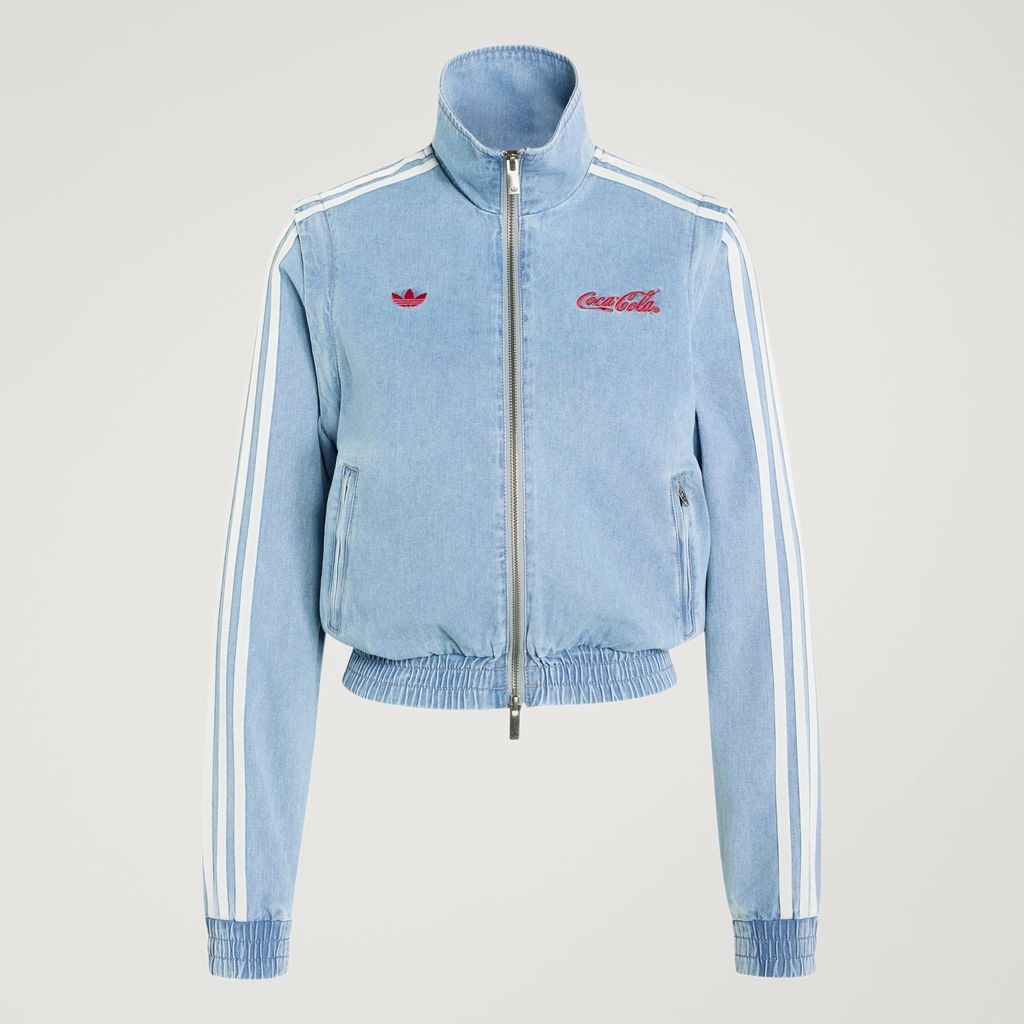 乐天商城 - adidas Originals FIREBIRD REG DENIM TRACK TOP COCA COLA