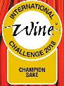 IWC2018年チャンピオンサケ奥の松あだたら吟醸1800ml