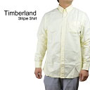ティンバーランド Timberland 長袖オックスフォードストライプシャツ 【marquee】