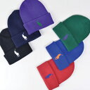 【★ポイント5倍 16日20時?】 ポロ ラルフローレン ニット帽 POLO RALPH LAUREN Big Pony Cuff Hat 6F0573 【marquee】