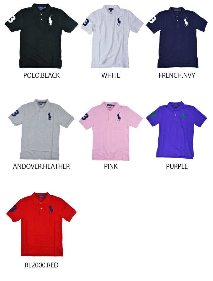 ポロ ラルフローレン ビッグポニー ポロシャツ ボーイズ モデル POLO RALPH LAUREN BIG PONY POLO BOYS 323670257 【mqe】