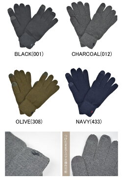 ポロ ラルフローレン メンズ 手袋 スマホ対応 ラルフ POLO RALPH LAUREN COTTON MERINO TOUCH GLOVE PC0220 【marquee】