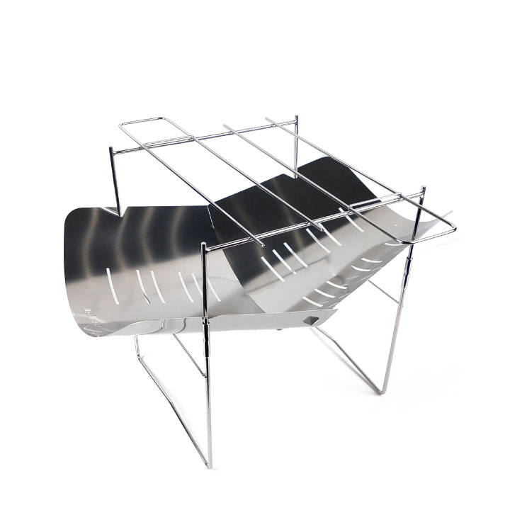 ピコグリル 398 Picogrillブレイジアー ステンレス スチール ウィズ スピット 2本 BRAZIER STAINLESS STEEL WITH 2 SPITS 焚火台 超軽量 アウトドア 折り畳み 収納ケース有り【marquee】