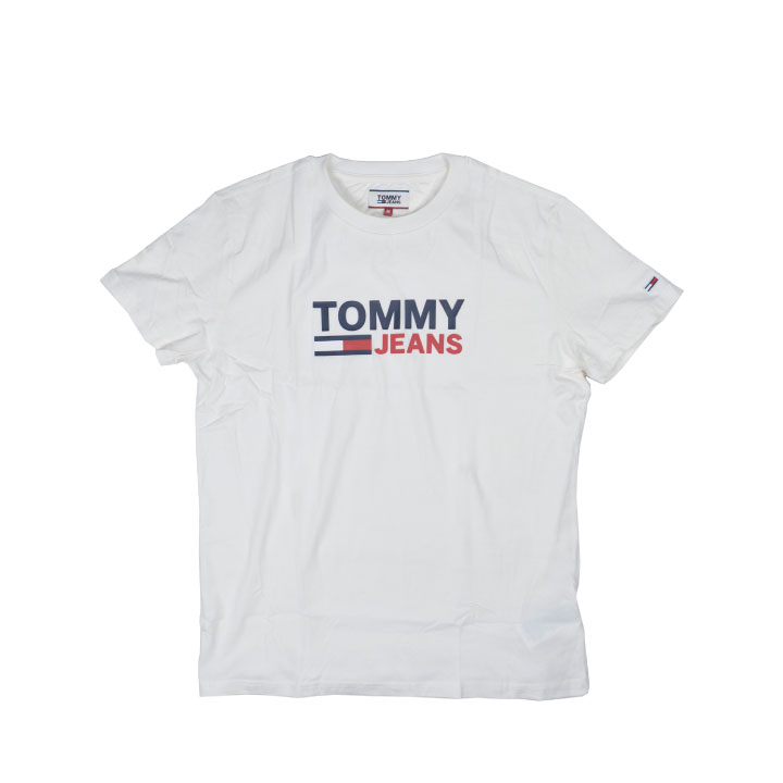  トミー ロゴ メンズ Tシャツ TOMMY JEANS Men's Corplogo Tee 半袖 ショートスリーブ トップス トミージーンズ