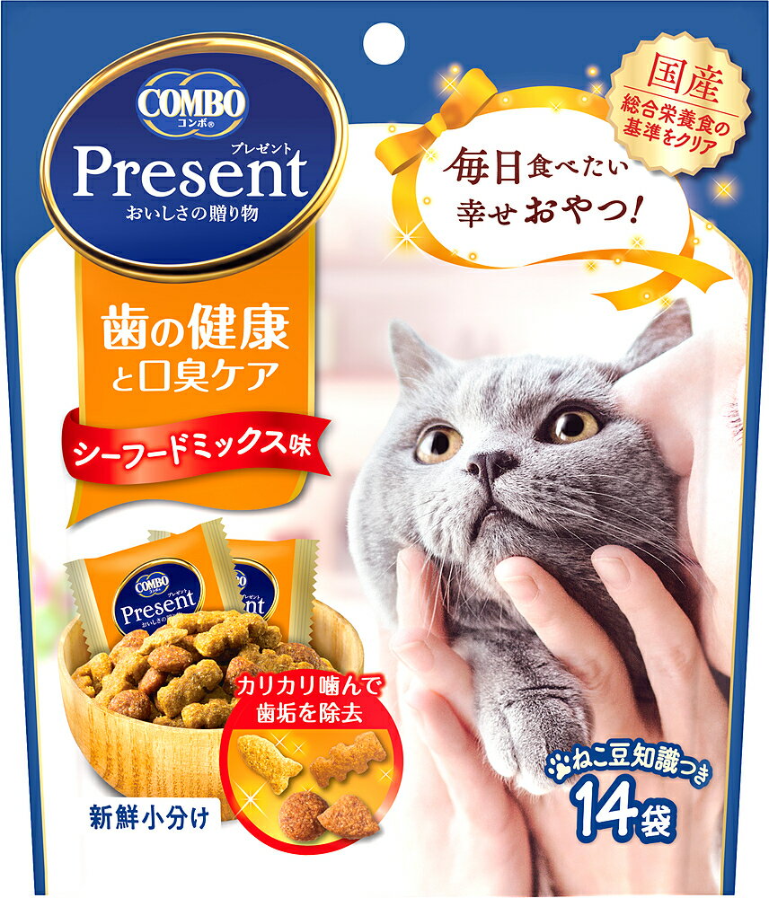 コンボプレゼントキャットおやつ歯の健康と口臭ケア42g [trmt]