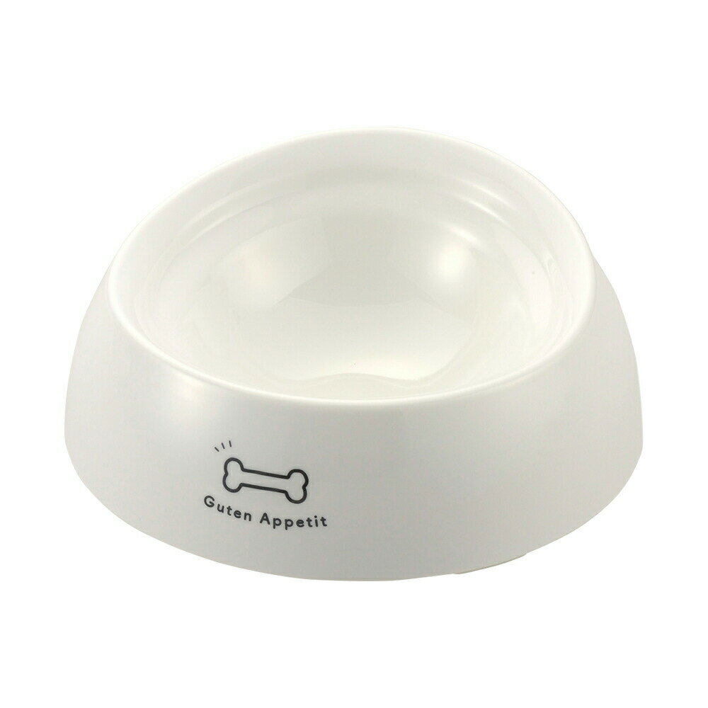 ワンちゃんの食べやすい食器SS浅型ボーン [trmt]
