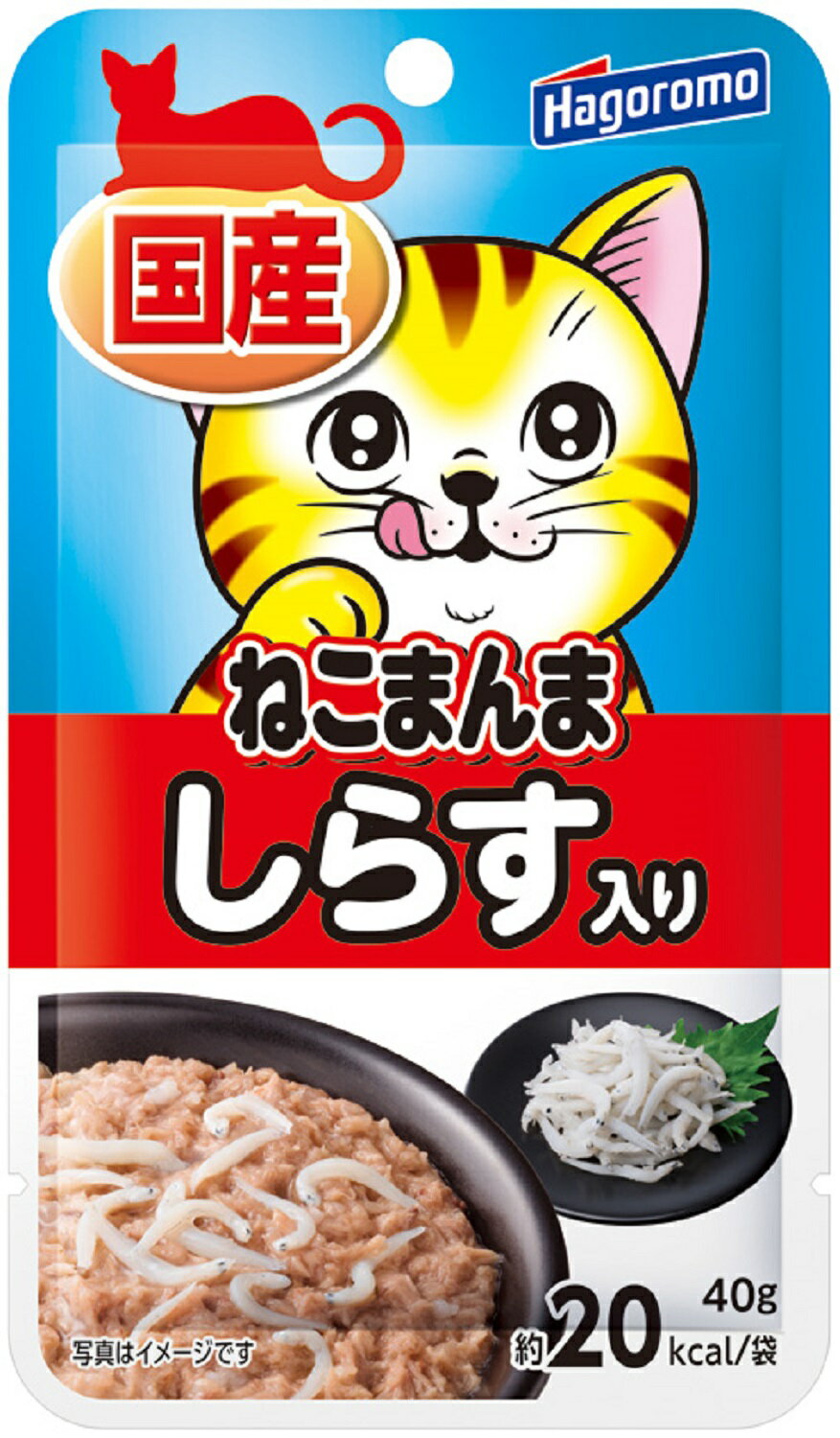 楽天市場】はごろもフーズ ねこまんま パウチ しらす入り 40gの通販