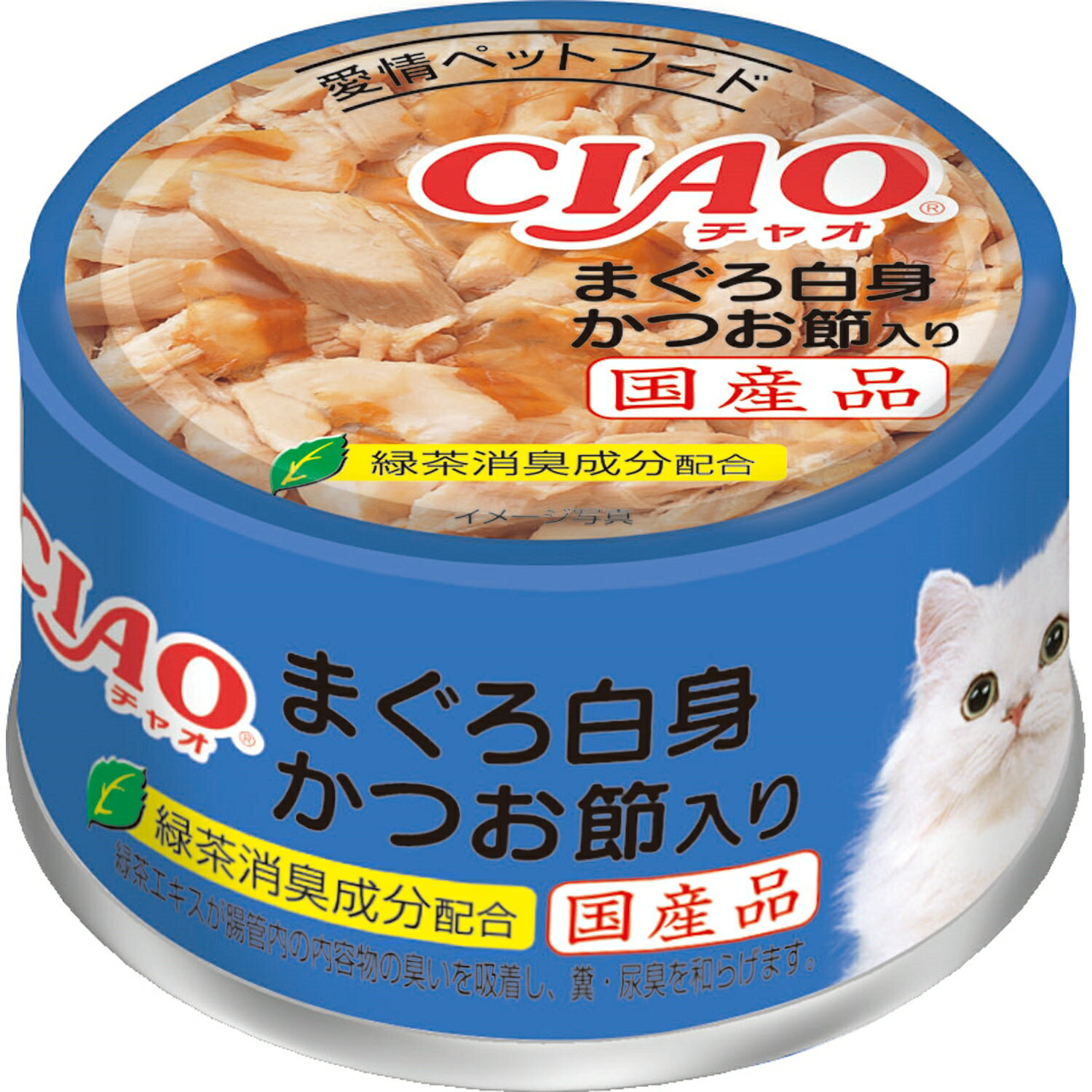 Rakuten - CIAOホワイティ(まぐろ白身シリーズ)まぐろ白身かつお節入り85g [trmt]