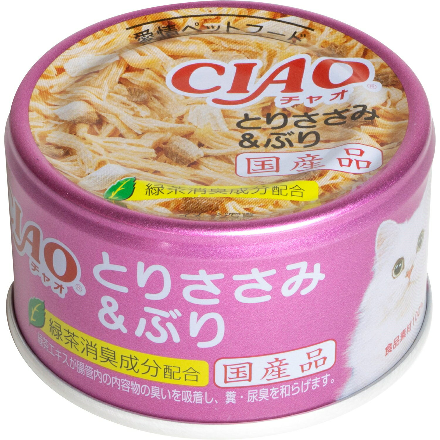 Rakuten - CIAOホワイティ(とりささみシリーズ)とりささみ＆ぶり85g [trmt]