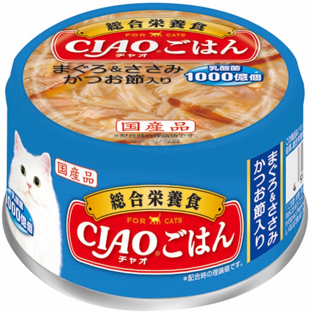 CIAOごはんまぐろ＆ささみかつお節入り85g [trmt]