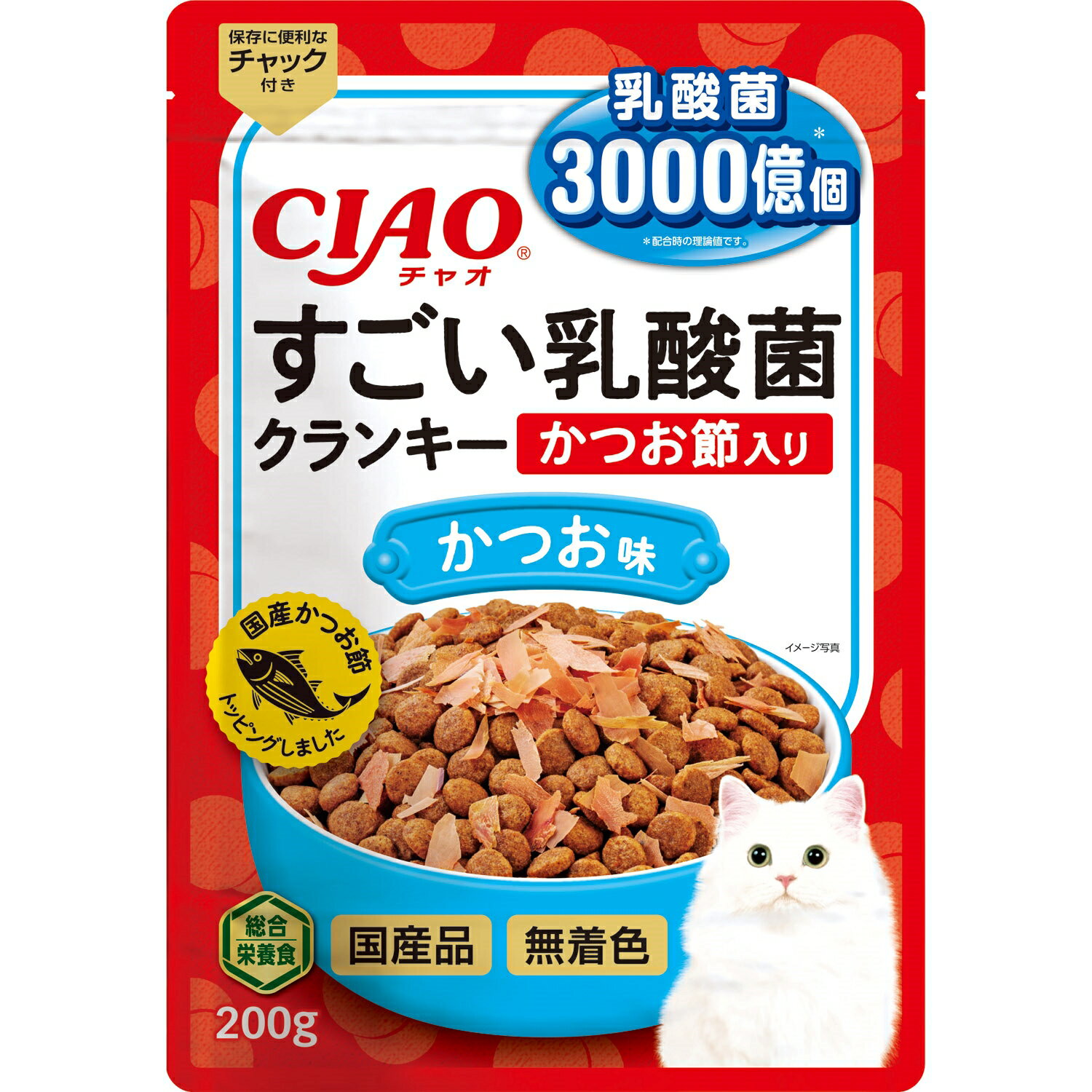Rakuten - すごい乳酸菌クランキーかつお節入りかつお味200g [trmt]