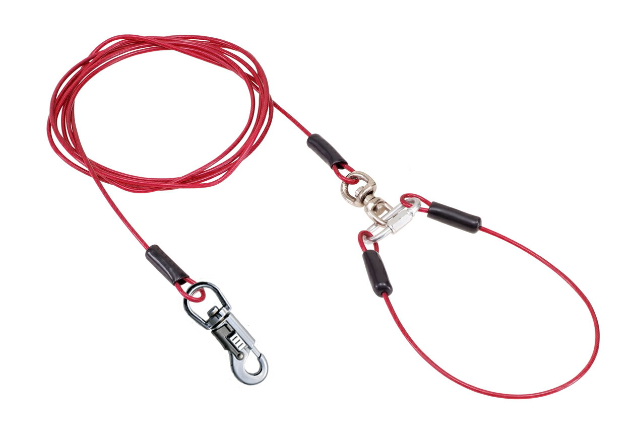 ペティオタフギアロングワイヤーチェーンプラス4．5mmレッド [trmt]