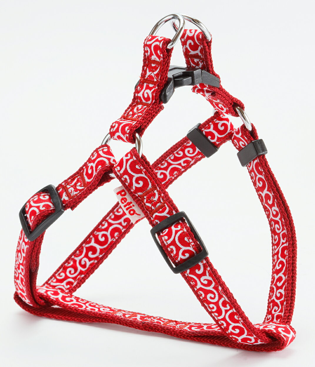 ペティオ犬雅唐草ハーネスMレッド [trmt]