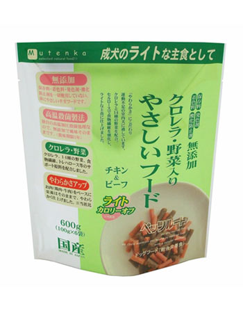 Semi Moist Food - やさしいフードクロレラ・野菜入りやさしいフードライト600g [trmt]