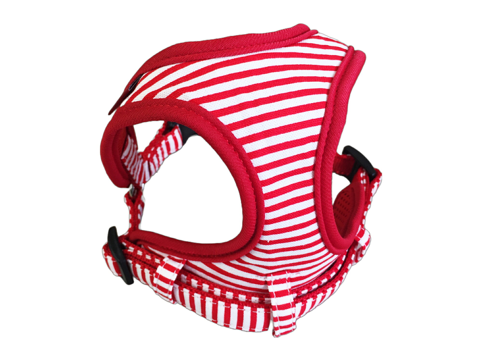 マイスターソフティハーネスシンプルボーダー3Sレッド [trmt]