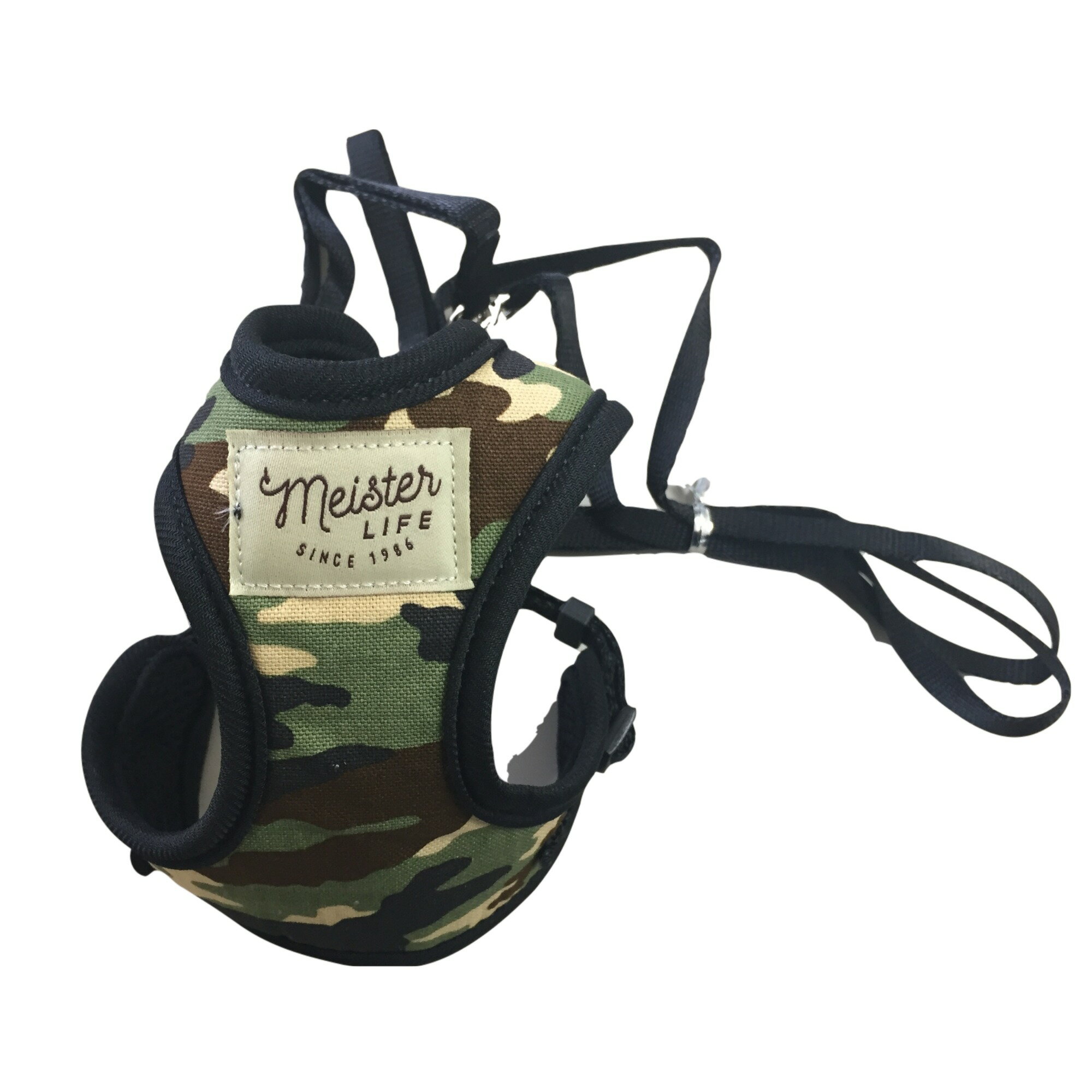 マイスターライフCATソフティハーネスリードアーミーSSグリーン [trmt]