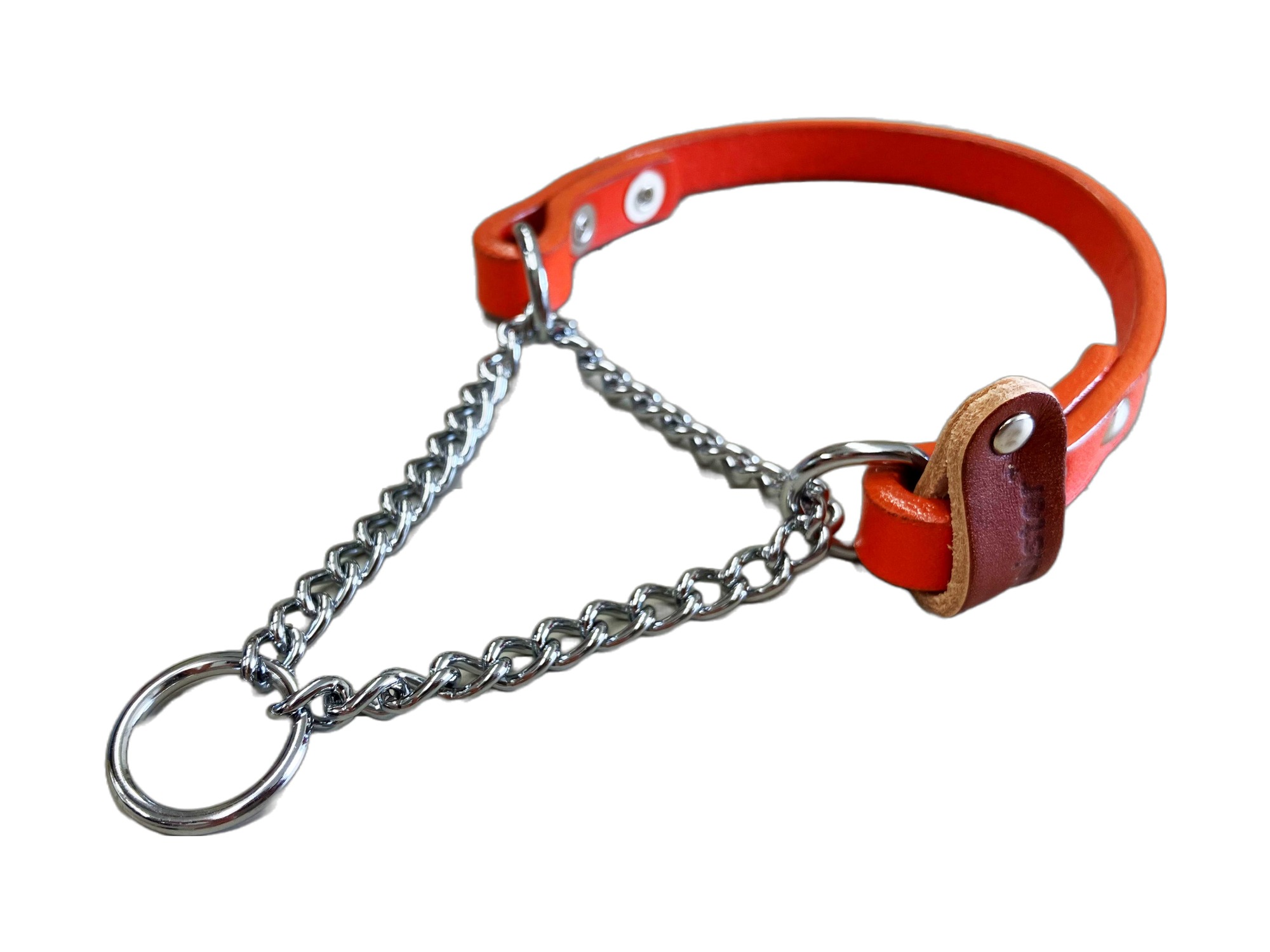 マイスタープラスレザーハーフチェーンカラー#10オレンジ [trmt]