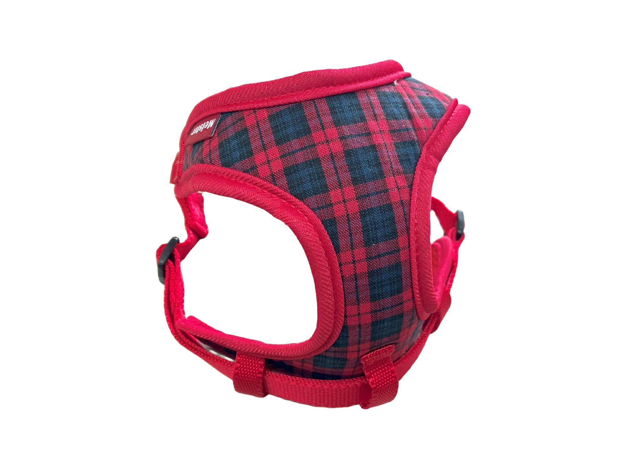 マイスターソフティハーネスNEWチェックSレッド [trmt]