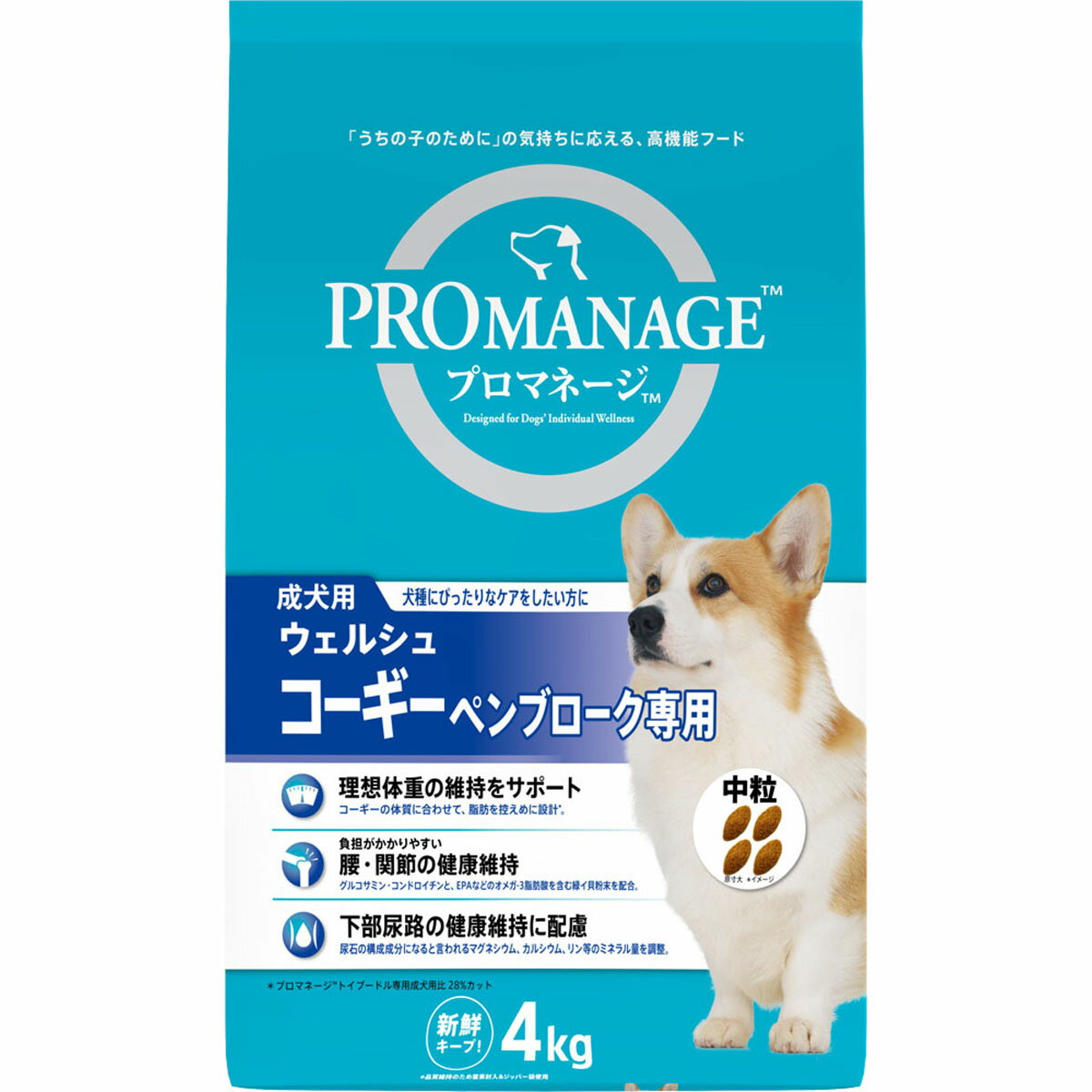 Mature Dog - プロマネージ成犬用ウェルシュ・コーギー・ペンブローク専用4kg [trmt]