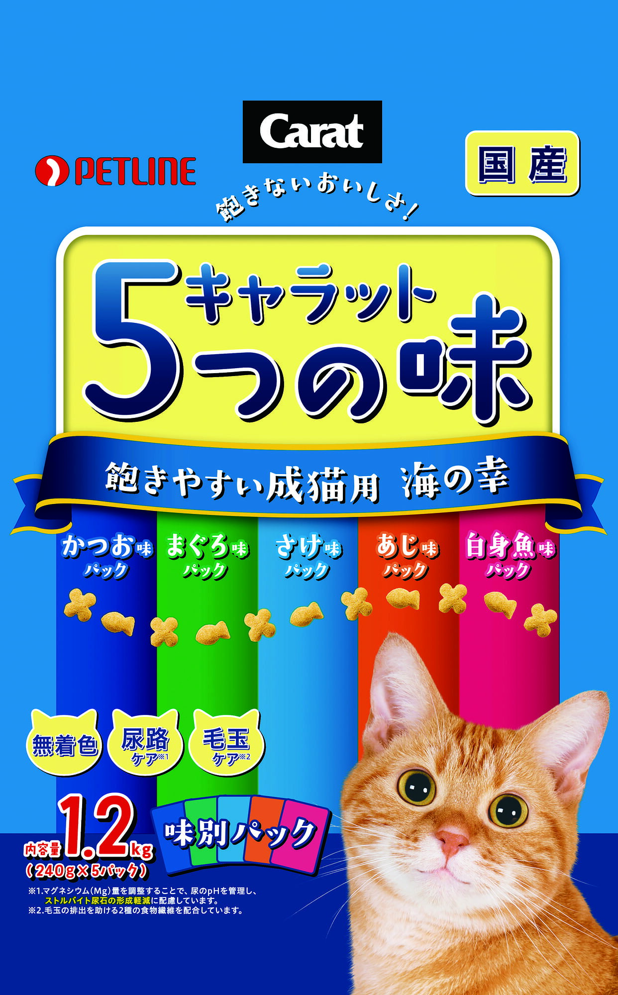 [商品サイズ(mm)]180×90×330[単品重量(g)]1250 [エネルギー]340kcal/100g[栄養成分]たんぱく質24.5%以上、脂質8.5%以上、粗繊維8.0%以下、灰分9.0%以下、水分10.0%以下、食物繊維8.0%標...