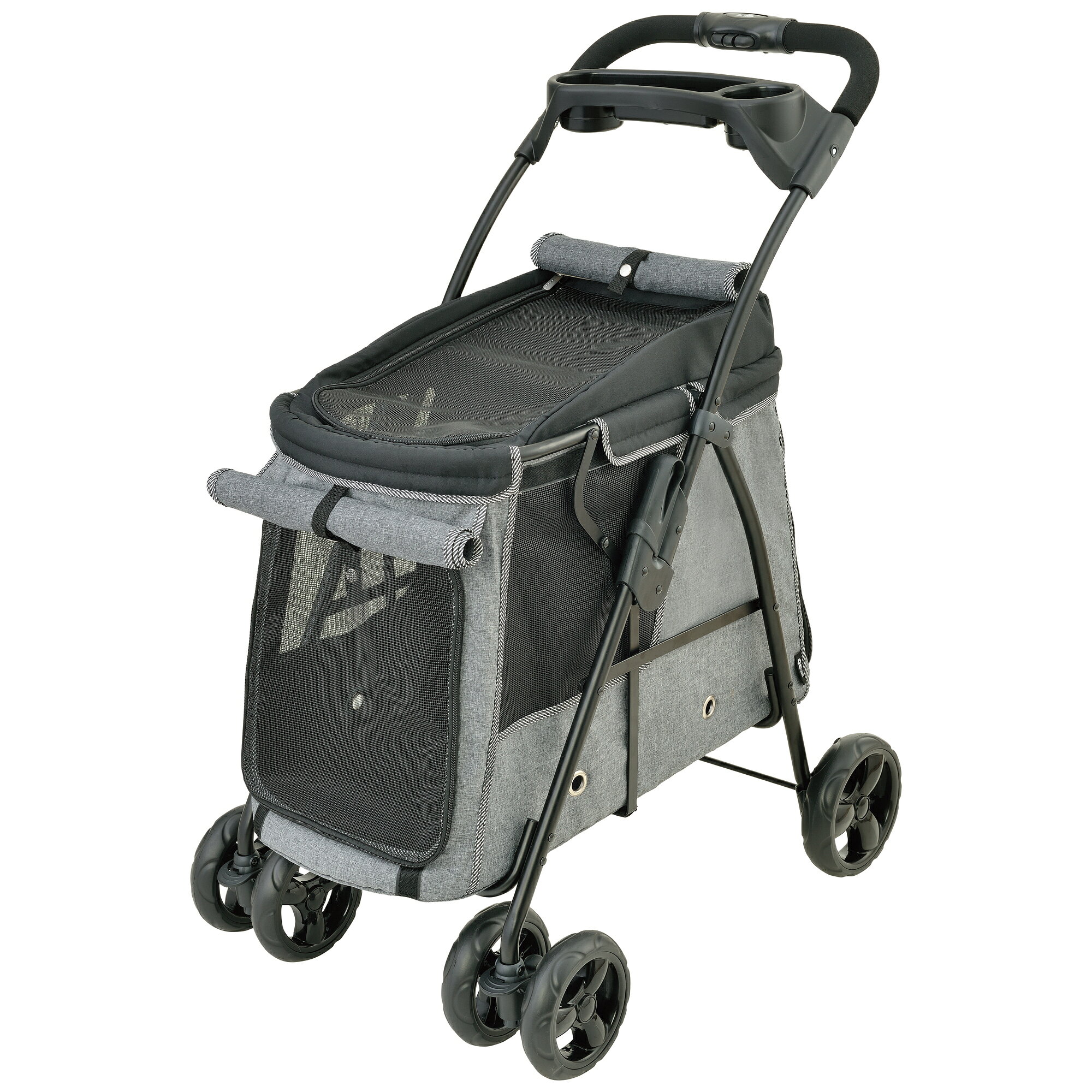 ジェックスわんわんカート中型犬用25kg以下ライトグレー [trmt]