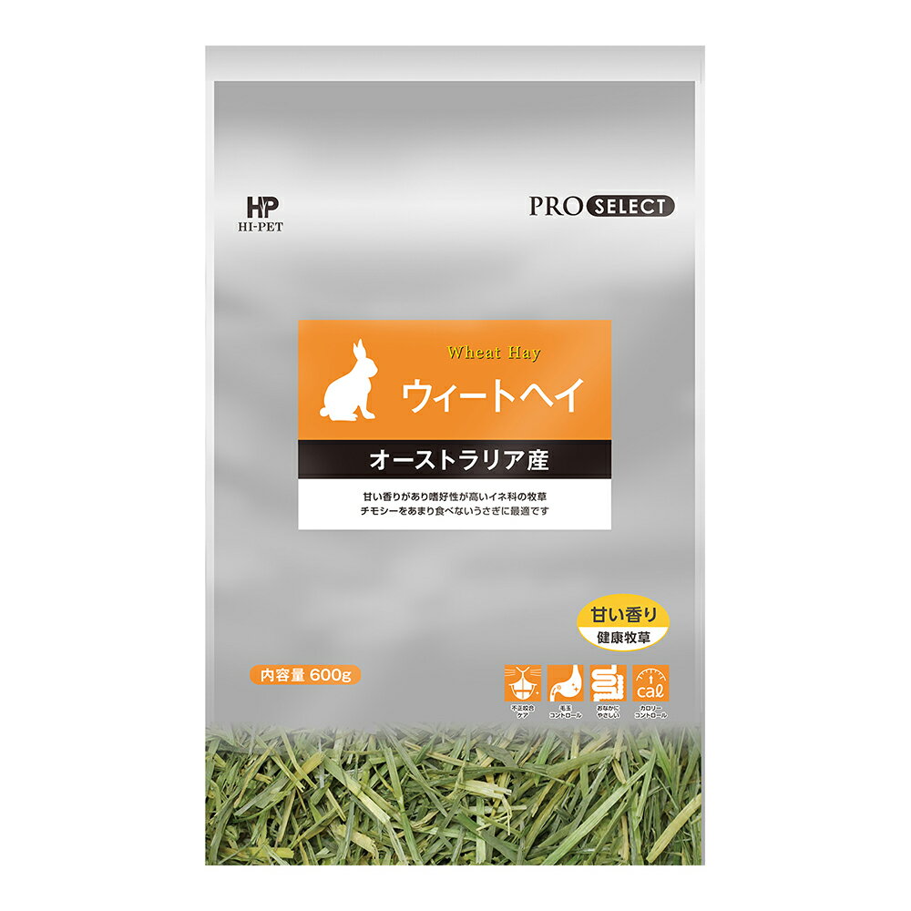 [商品サイズ(mm)]210×145×380[単品重量(g)]630 [栄養成分]たんぱく質10.0%以上、脂質2.0%以上、粗繊維35.0%以下、灰分9.0%以下、水分13.0.%以下[原材料]オーストラリア産プレミアムウィートヘイ[商品...