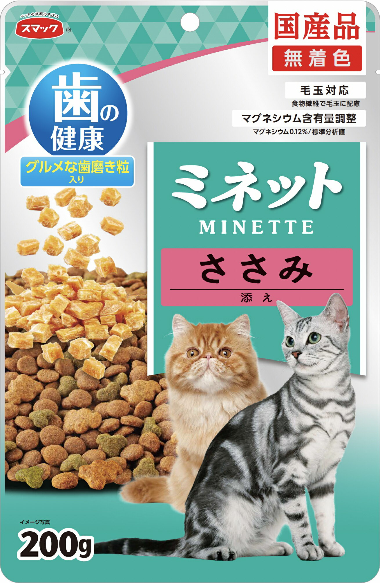 ミネットスタンドパック歯の健康ささみ添え200g [trmt]