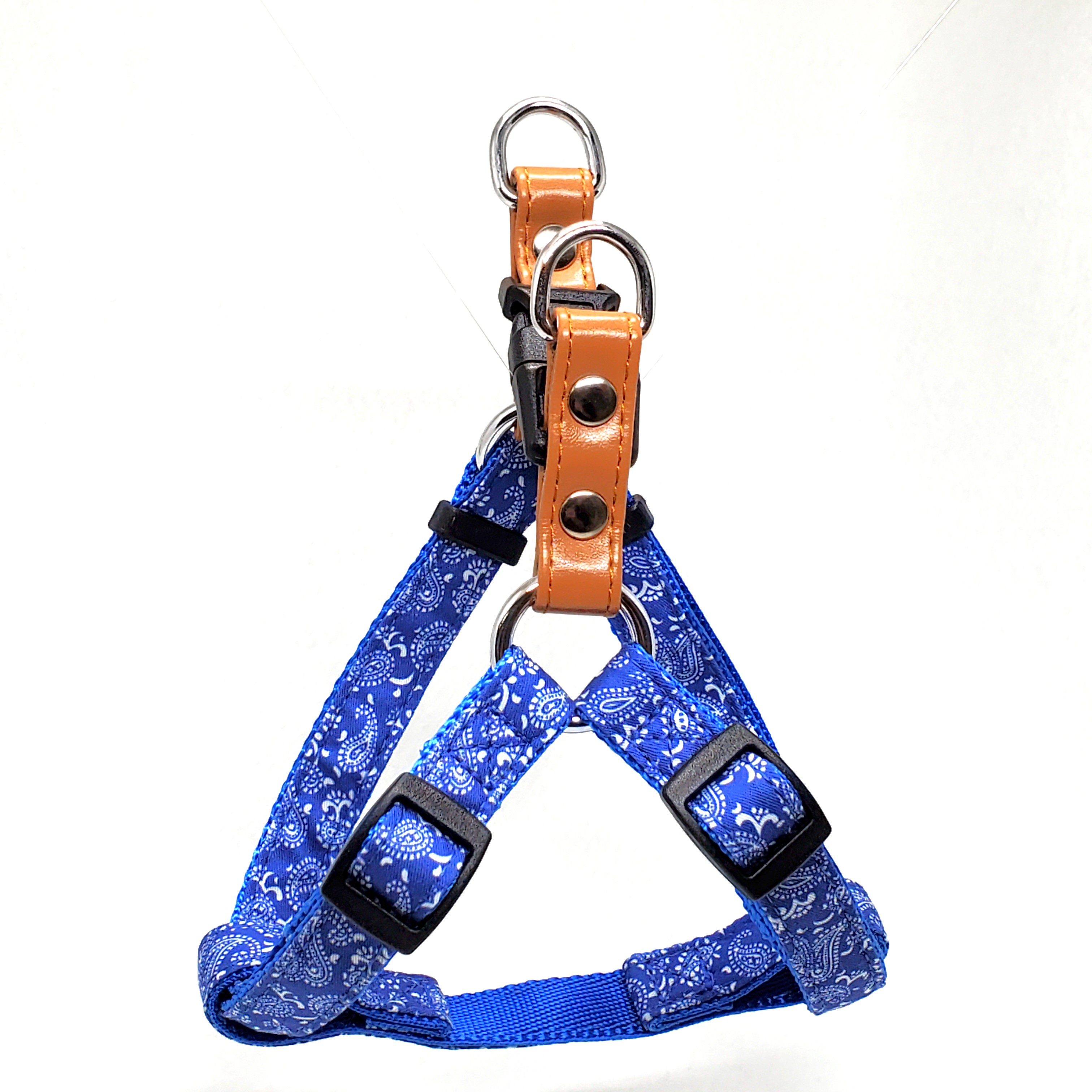 LEADOGペイズリーカンタンハーネスSブルー [trmt]