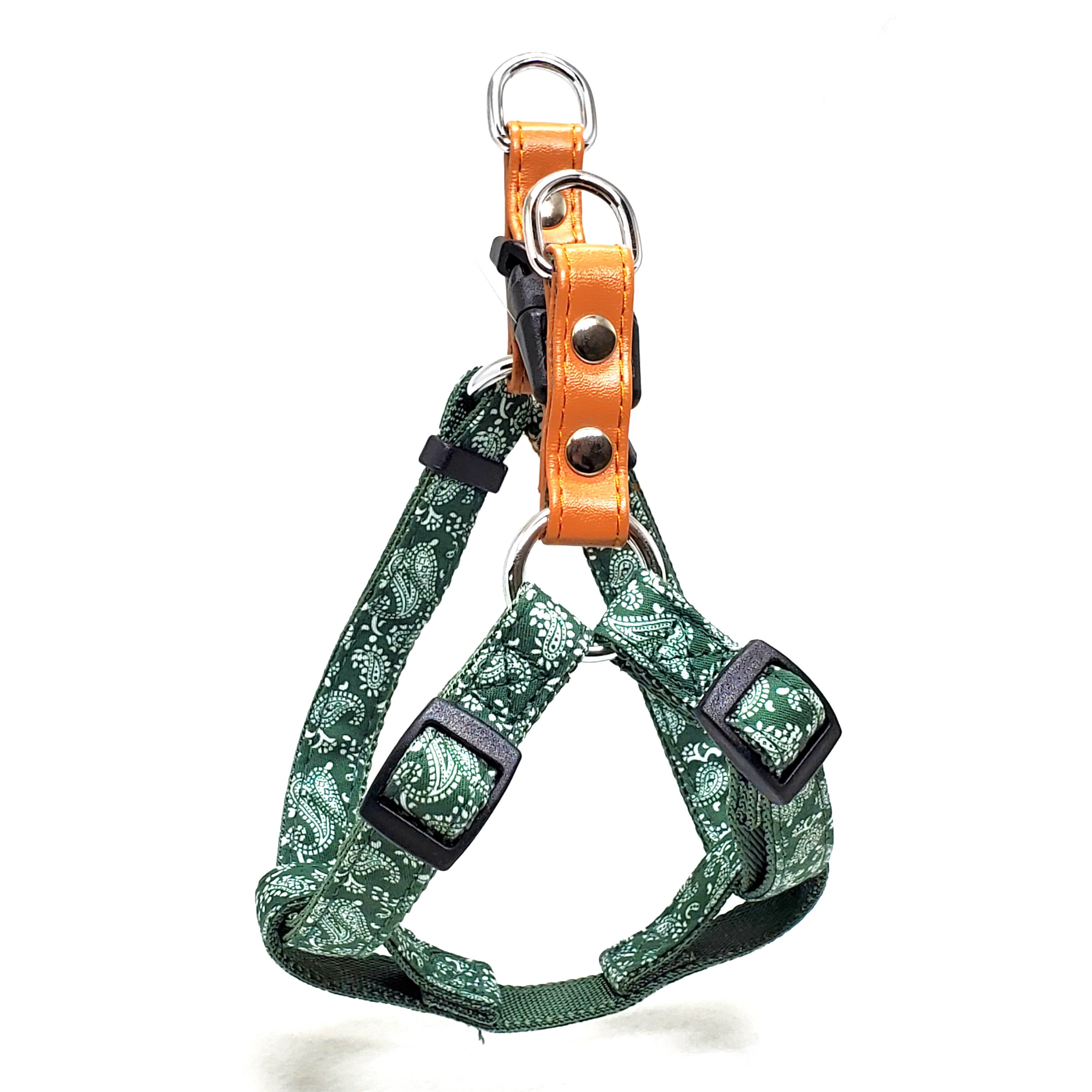LEADOGペイズリーカンタンハーネスSグリーン [trmt]