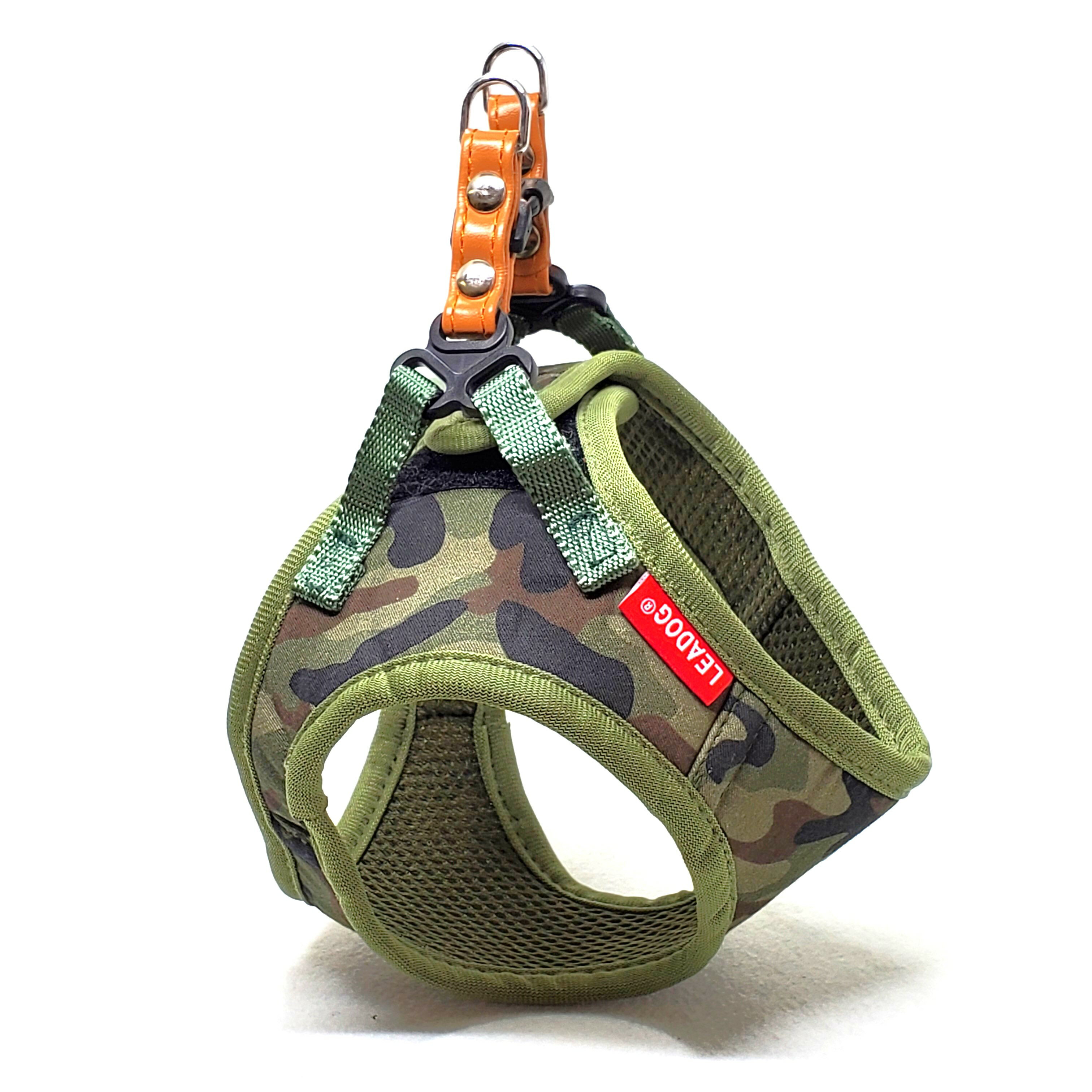 LEADOG迷彩ソフトハーネスSSカーキ [trmt]