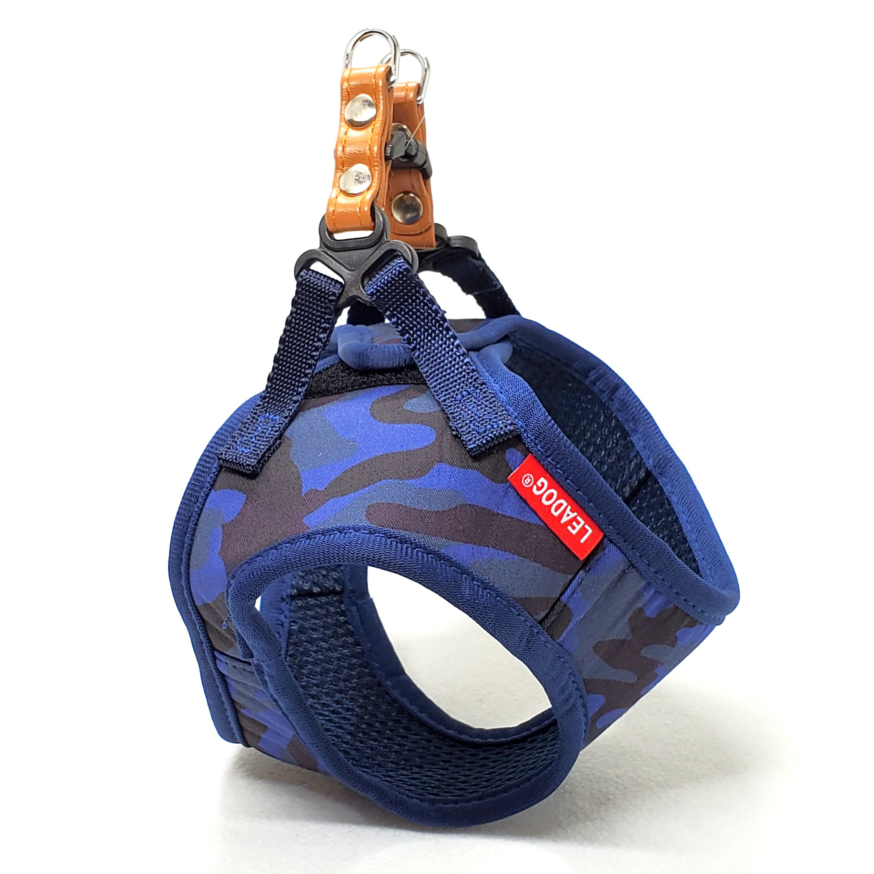 LEADOG迷彩ソフトハーネスSMブルー [trmt]