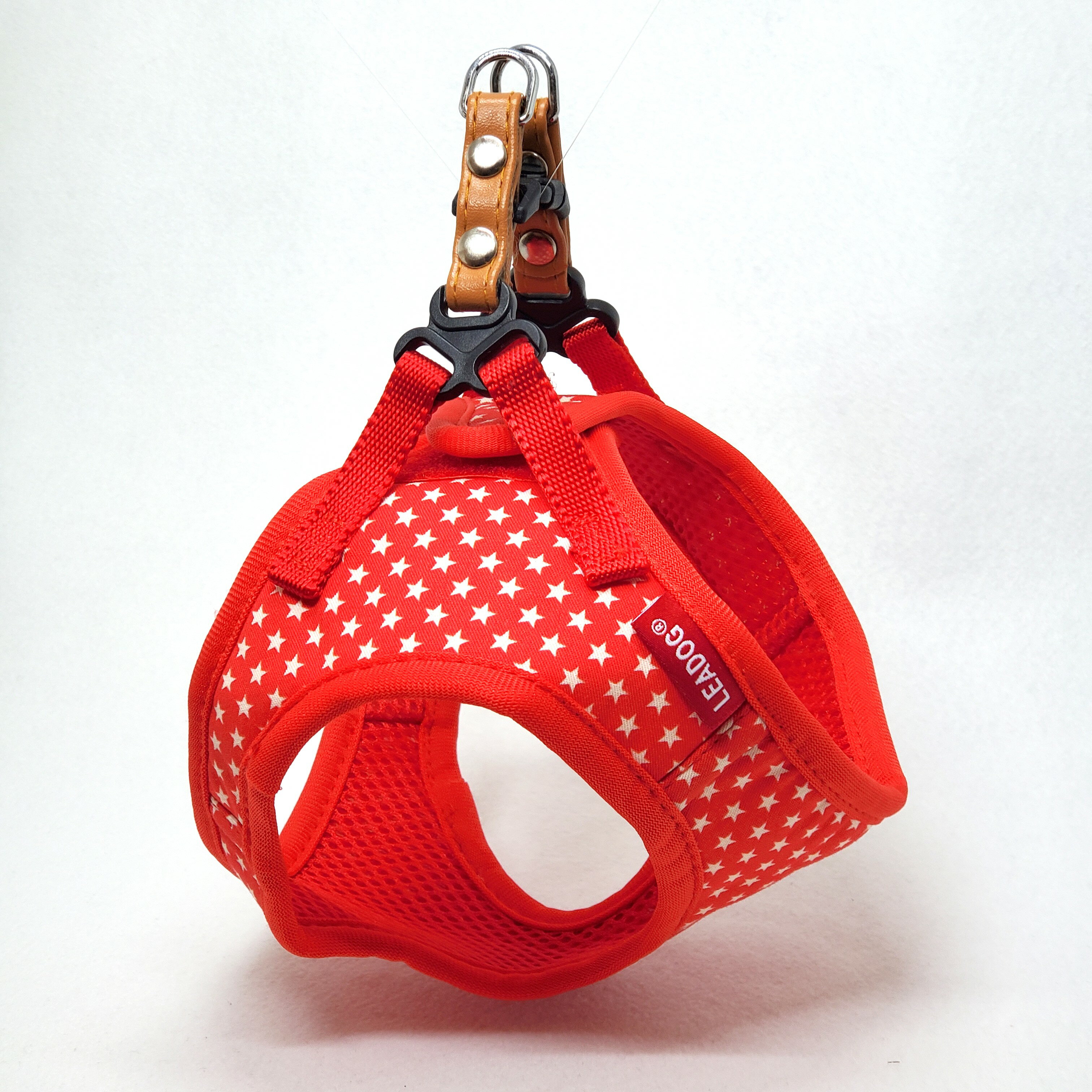 LEADOGスターソフトハーネスSMレッド [trmt]