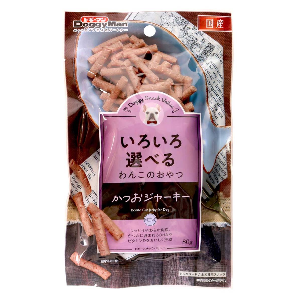 Rakuten - ドギーマンドギースナックバリューかつおジャーキー80g [trmt]