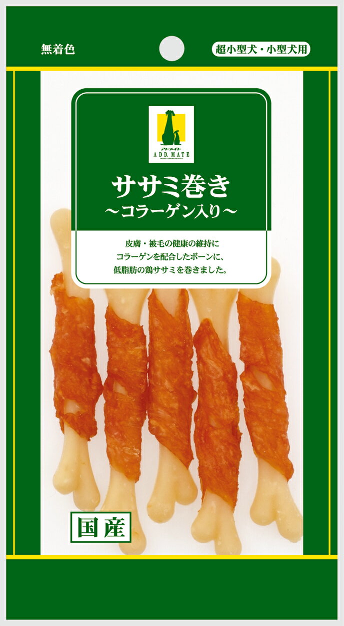 Add.Meteササミ巻きコラーゲン入り5本入 [trmt]