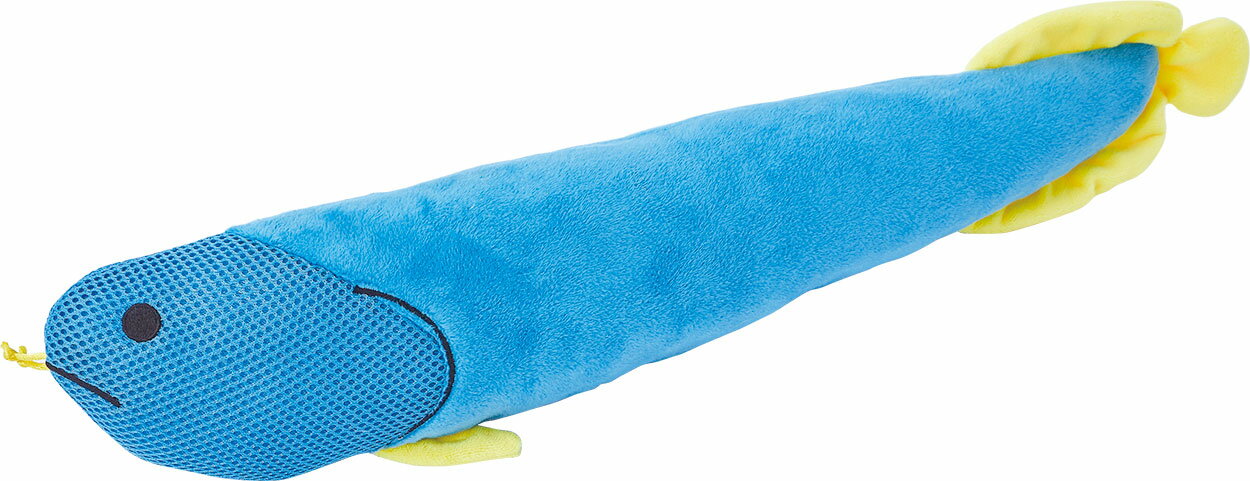 Add.Mete猫用おもちゃながーいけりぐるみデンタル歯みがきアロワナ [trmt]