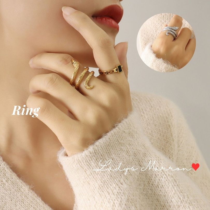 蛇リング ヘビリング スネークリング 蛇指輪 オープンリング 指輪 金運 クロスリング クロス指輪 オープンクロスリング 可愛い アクセサリー シンプル リング ジュエリー 韓国 蛇 スネーク スネイク ヘビ 個性的 ファッションリング