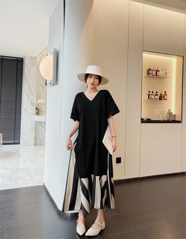 レデイーズ用服夏服ワンピーススカートひんやり生地服大き目サイズシャツリラックスゆったりタイプ