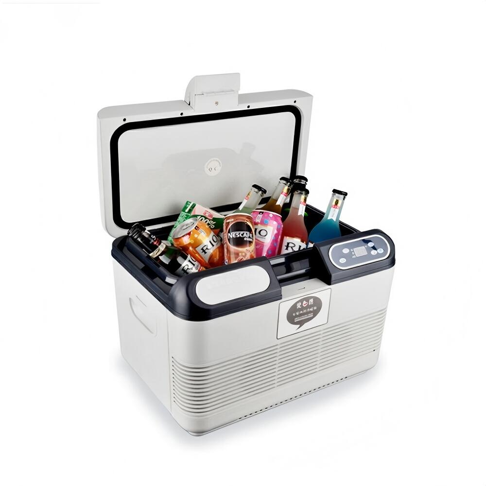 冷蔵庫 冷温庫 保冷温庫 電子保冷保温ボックス 15L -10℃ 65℃ AC110V DC12V 24V 冷...