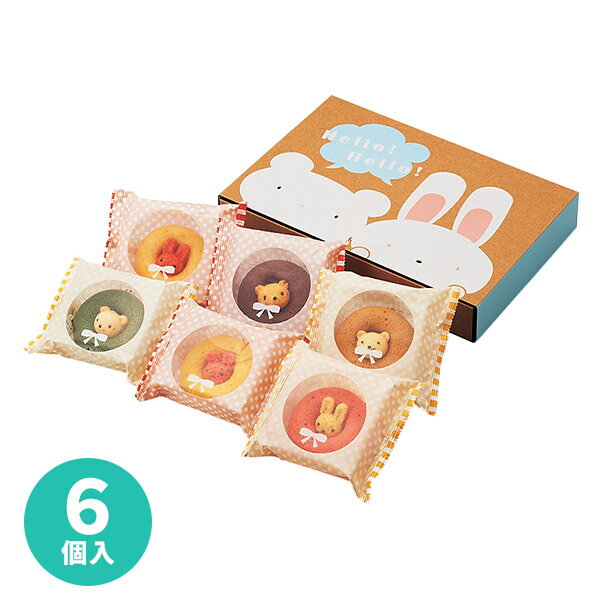 【おつとめ品★賞味期限2025/07/07まで】アニマルドーナツ 6個入 ANM-15【あす楽】【送料無料】おつとめ品・訳あり・セール品のサムネイル