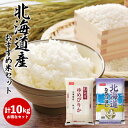 北海道産おすすめ米セット 5kg×2種 米匠庵【送料無料】【